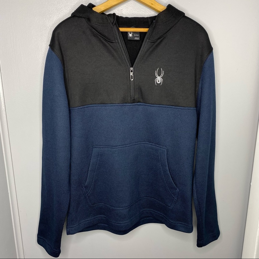 SPYDER Half Zip Fleece Knit Sweatshirt